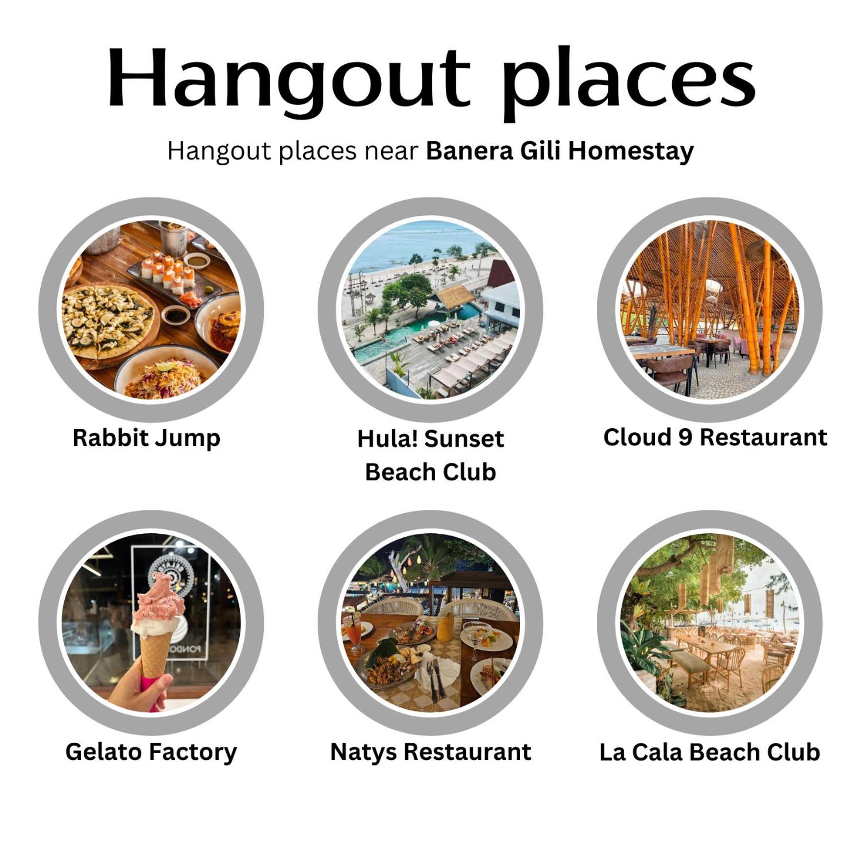 Banera Gili Homestay Gili Trawangan Luaran gambar